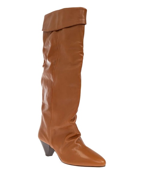 ISABEL MARANT 65mm Elita leather knee-high boots - Brown - zdjęcie produktu nr 2
