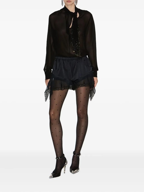 ISABEL MARANT Elaura blouse - Black - zdjęcie produktu nr 1