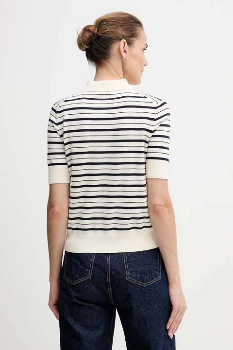 Tommy Hilfiger sweter damski kolor beżowy WW0WW47622 - zdjęcie produktu nr 2