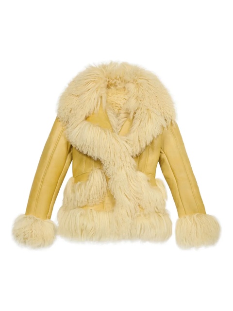 Blumarine snap-button fastening jacket - Yellow - zdjęcie produktu nr 1