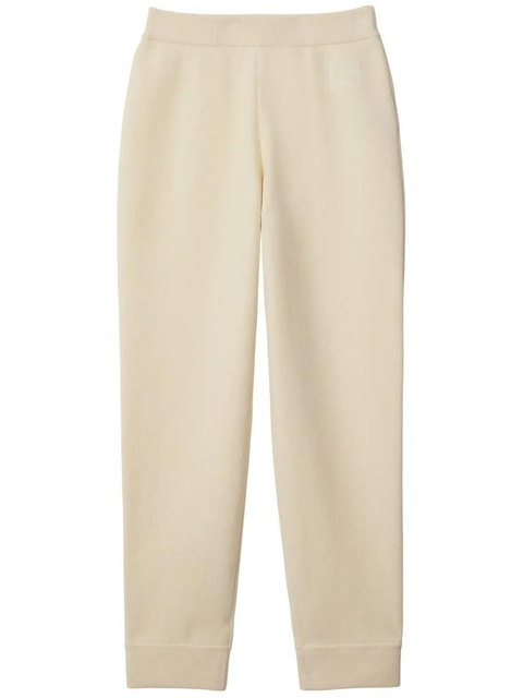 Burberry cotton-wool blend track pants - Neutrals - zdjęcie produktu nr 1