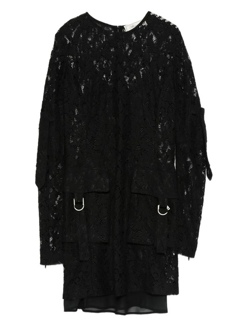 Blumarine lace buckle dress - Black - zdjęcie produktu nr 1