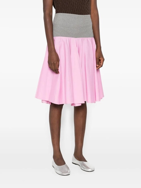 Gimaguas elastic-waist flared midi skirt - Pink - zdjęcie produktu nr 2