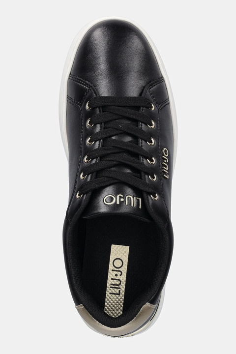 Liu Jo sneakersy skórzane PRETTY 06 damskie kolor czarny BF5041PX026S1189 - zdjęcie produktu nr 2
