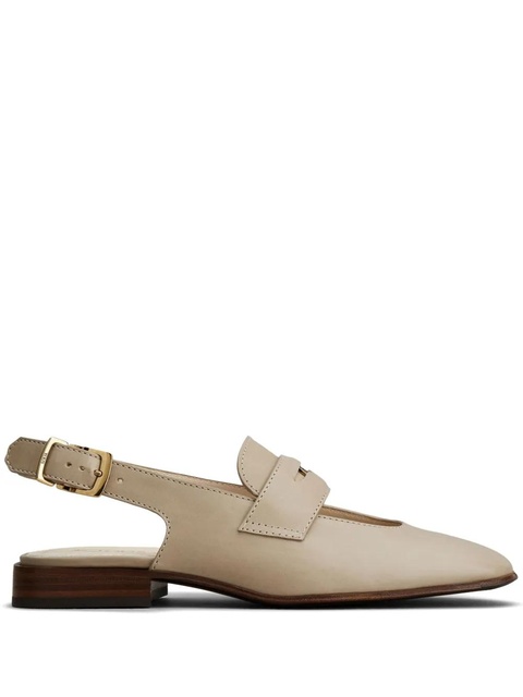 Tod's penny-detail leather pumps - Neutrals - zdjęcie produktu nr 1