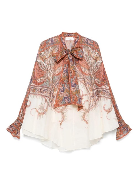 ZIMMERMANN Rhiannon blouse - Neutrals - zdjęcie produktu nr 1