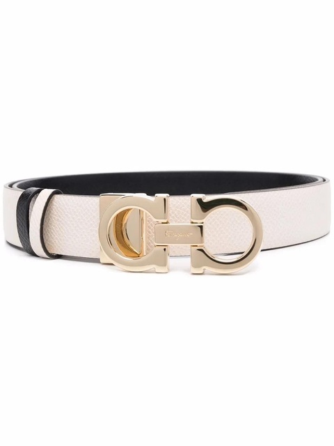 Ferragamo Gancini reversible belt - Neutrals - zdjęcie produktu nr 1