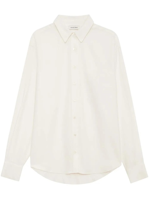 ANINE BING Braxton shirt - Neutrals - zdjęcie produktu nr 1