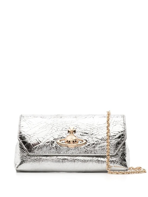 Vivienne Westwood mini pouch chain bag - Silver - zdjęcie produktu nr 1