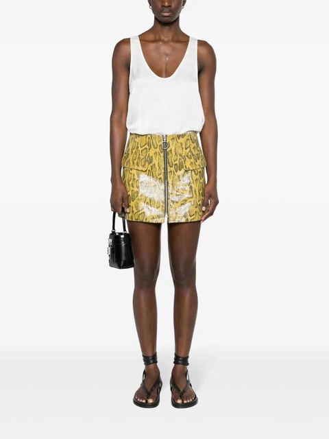 Zadig&Voltaire scoop-neck satin tank top - Neutrals - zdjęcie produktu nr 2