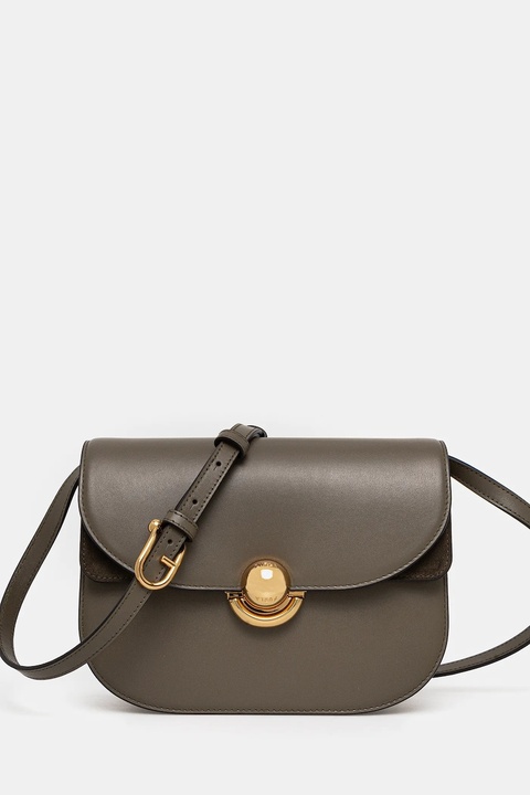 Furla torebka skórzana kolor zielony WB01355.BX0428.2810S - zdjęcie produktu nr 1
