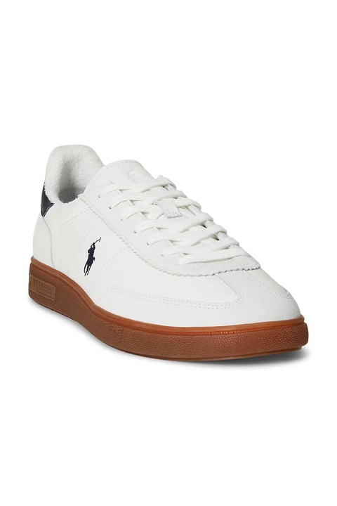 Polo Ralph Lauren sneakersy skórzane Bedford Pp kolor biały 809973701005 - zdjęcie produktu nr 2