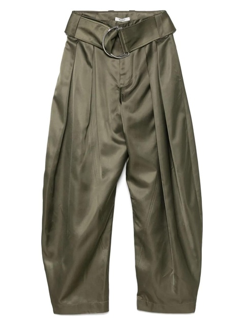 JW Anderson satin trousers - Green - zdjęcie produktu nr 1