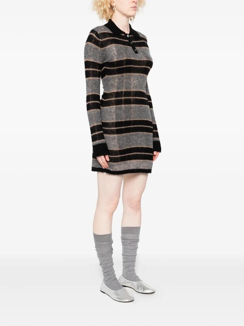 Guest In Residence striped midi dress - Grey - zdjęcie produktu nr 2