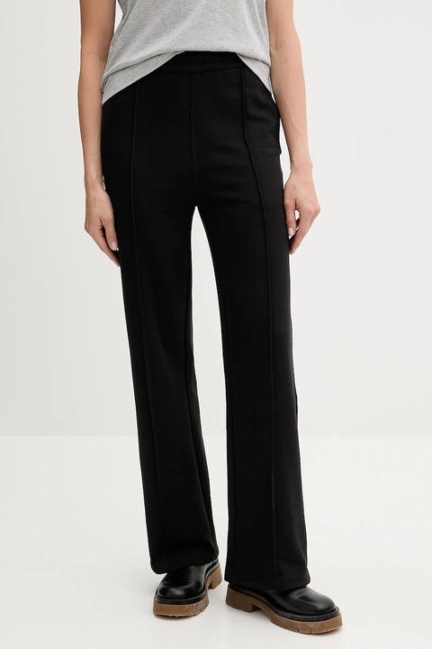 Calvin Klein Jeans spodnie dresowe damskie kolor czarny melanżowe LV047B240G - zdjęcie produktu nr 1