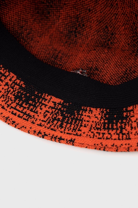 Kangol kapelusz kolor pomarańczowy - zdjęcie produktu nr 2