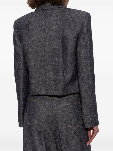 Givenchy 4G cropped jacket - Blue - zdjęcie produktu nr 2