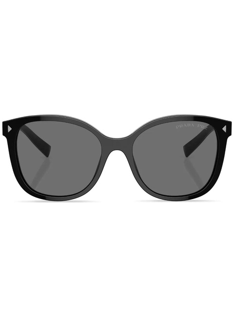 Prada Eyewear Prada Symbole round-frame sunglasses - Black - zdjęcie produktu nr 1