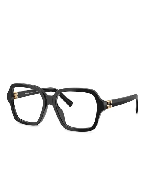 Miu Miu Eyewear square-frame glasses - Black - zdjęcie produktu nr 1