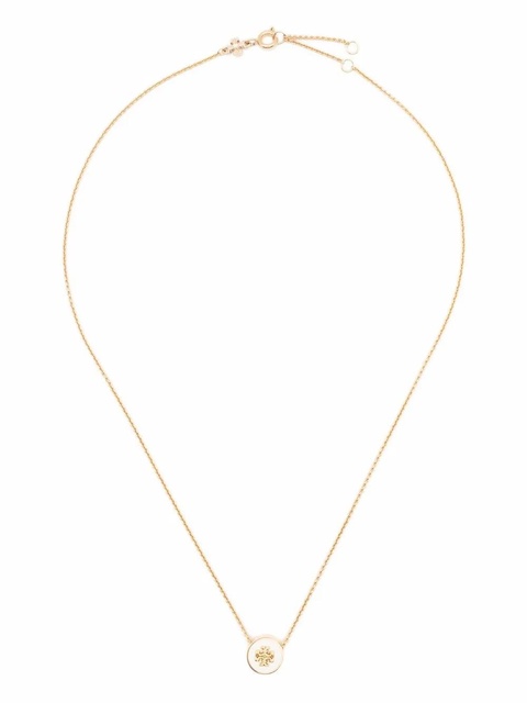 Tory Burch Kira enamel pendant necklace - Gold - zdjęcie produktu nr 2