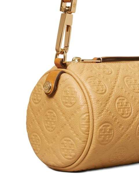 Tory Burch monogram pebble cylinder cross body bag - Brown - zdjęcie produktu nr 2
