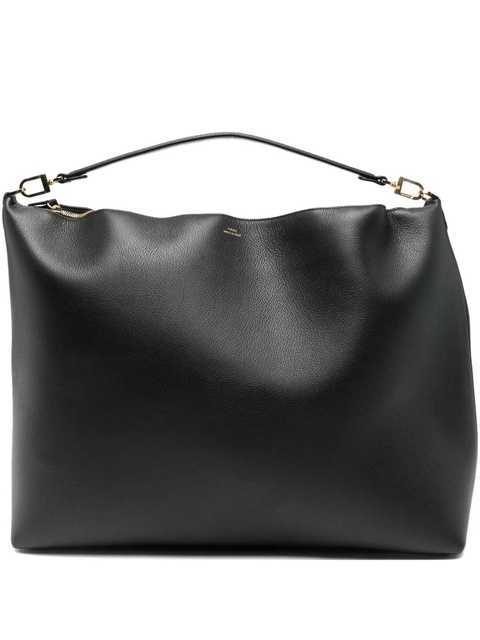 TOTEME bevel leather shoulder bag - Black - zdjęcie produktu nr 1