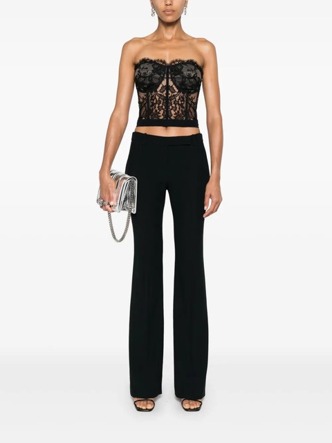 Alexander McQueen bootcut tailored trousers - Black - zdjęcie produktu nr 2
