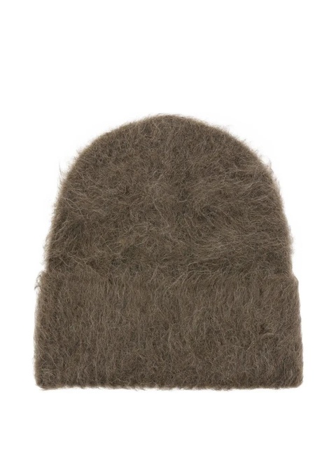 TOTEME turn-up beanie - Brown - zdjęcie produktu nr 1