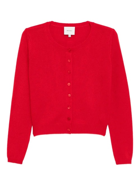 Reformation K-Clara cardigan - Red - zdjęcie produktu nr 1