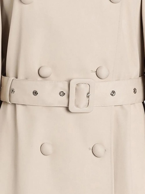 Dolce & Gabbana long trench coat - Neutrals - zdjęcie produktu nr 2