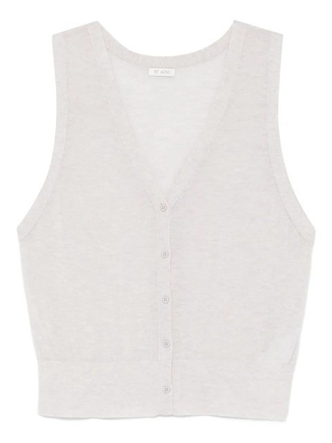 St. Agni button vest - Grey - zdjęcie produktu nr 1