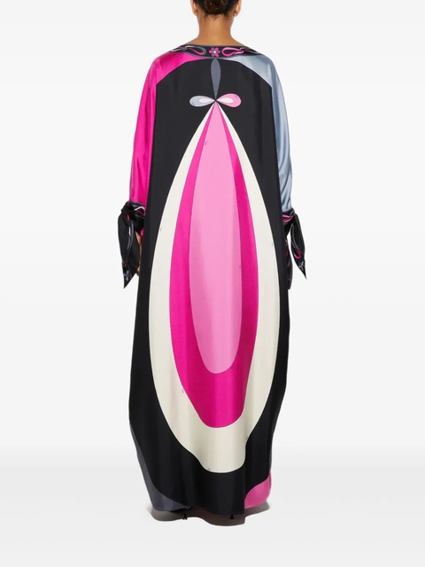 PUCCI Maddalena-print maxi dress - Black - zdjęcie produktu nr 2
