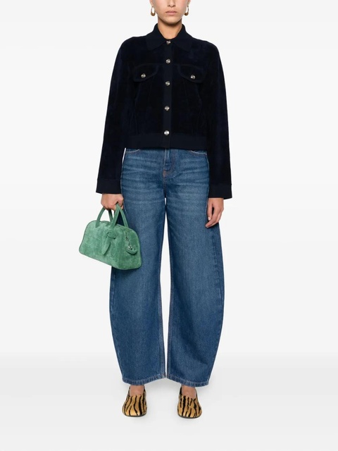 Maje logo-patch jeans - Blue - zdjęcie produktu nr 2