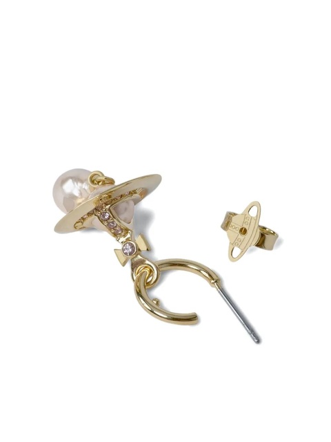 Vivienne Westwood Aleksa Orb-pearl earrings - Gold - zdjęcie produktu nr 2