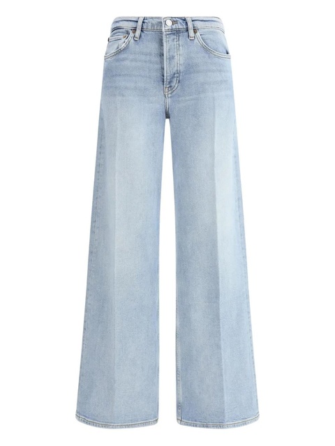 RE/DONE mid-rise wide-leg jeans - Blue - zdjęcie produktu nr 1