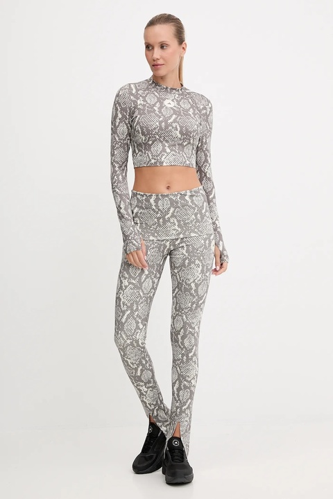 adidas by Stella McCartney longsleeve treningowy TruePurpose kolor szary JM8478 - zdjęcie produktu nr 2