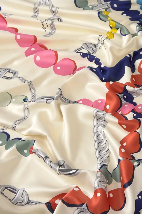 Tous chusta TEXTIL damska kolor granatowy wzorzysta 2002303633 - zdjęcie produktu nr 2