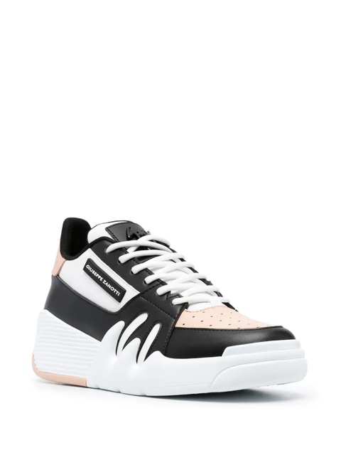 Giuseppe Zanotti Talon panelled-design sneakers - White - zdjęcie produktu nr 1