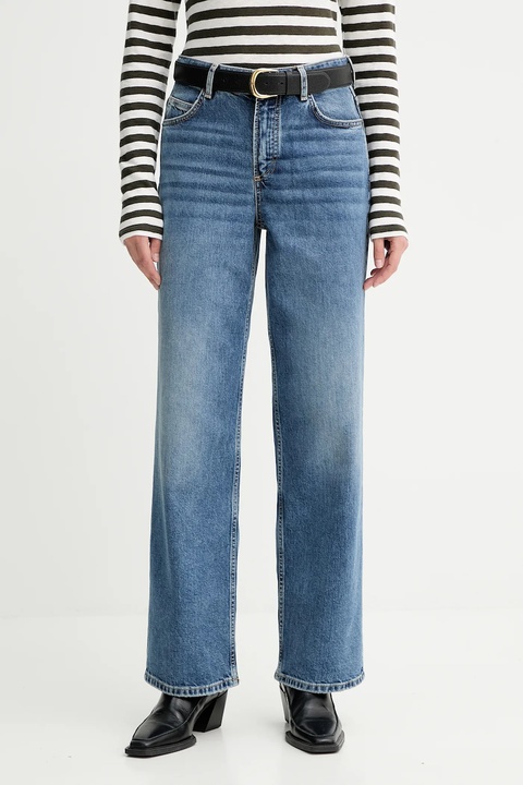 Marc O'Polo jeansy damskie kolor niebieski 508910212203 - zdjęcie produktu nr 1