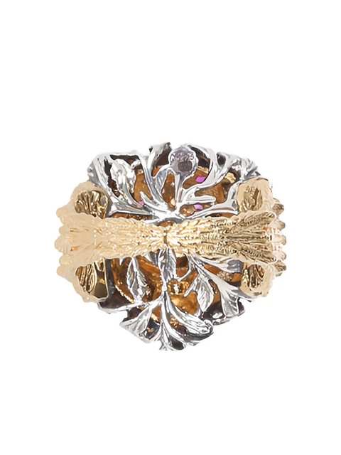 Gucci 18K yellow gold Le Marche des Merveilles multi-stone ring - zdjęcie produktu nr 2