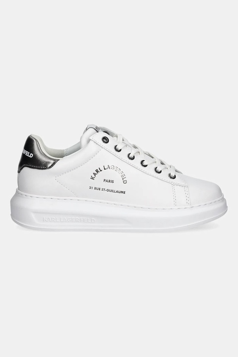 Karl Lagerfeld sneakersy skórzane KAPRI kolor biały KL62538K - zdjęcie produktu nr 2