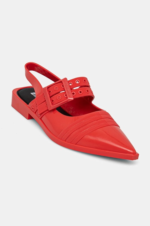 Melissa baleriny LYLIKE kolor czerwony z odkrytą piętą M 35973 - zdjęcie produktu nr 1