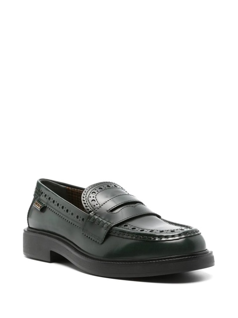 Tod's leather loafers - Green - zdjęcie produktu nr 2