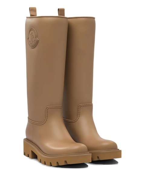 Moncler 40mm knee-high platform boots - Brown - zdjęcie produktu nr 2
