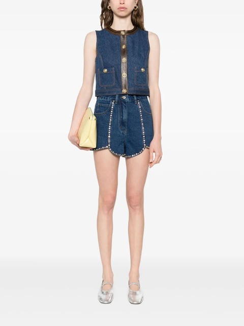 SANDRO denim gilet - Blue - zdjęcie produktu nr 2