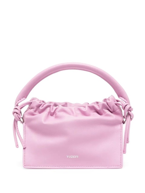 Yuzefi Mini Bom leather tote bag - Purple - zdjęcie produktu nr 1