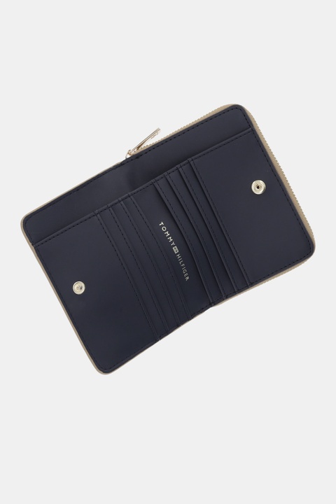 Tommy Hilfiger portfel damski kolor beżowy AW0AW17743 - zdjęcie produktu nr 2