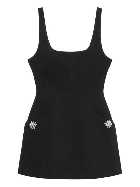 Blumarine embellished mini dress - Black - zdjęcie produktu nr 1