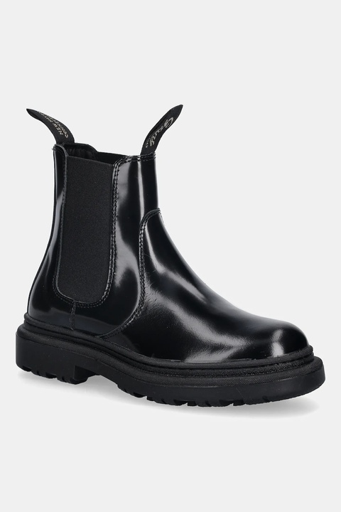 Gant sztyblety skórzane Timbly damskie kolor czarny na płaskim obcasie 31551066 - zdjęcie produktu nr 1