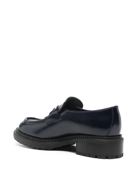 Casadei 40mm round-toe loafers - Blue - zdjęcie produktu nr 2